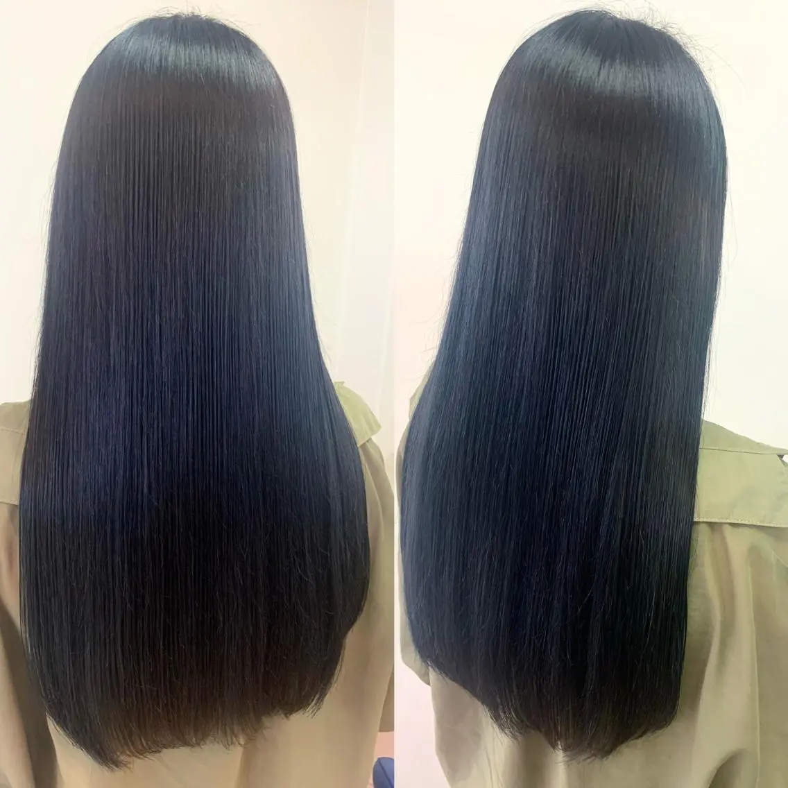 ロング カラー 小澤 志穂のヘアスタイル