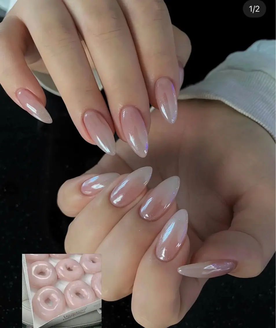 ネイル アートネイル ボルドー フレンチネイル ジェルネイル 氷ネイル・うるうるネイル ハンドネイル Julie NailSalonのネイルデザイン