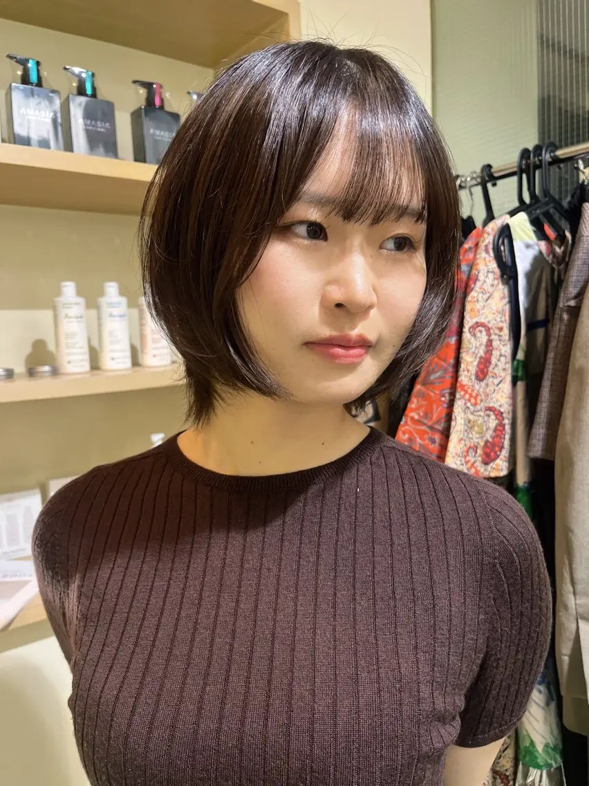 ミディアム カットモデル募集🤍 🐇anzuのヘアスタイル