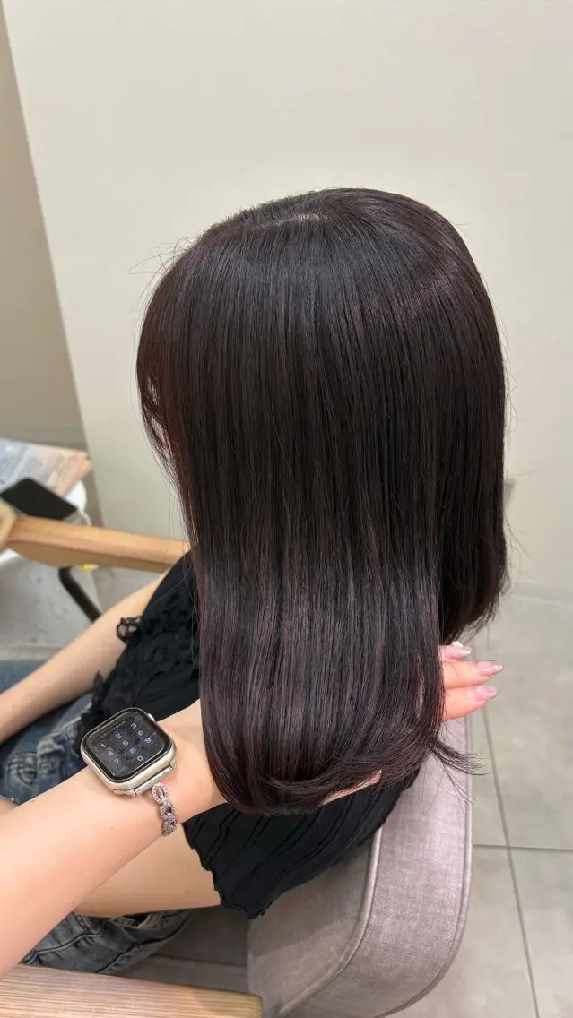 ミディアム newi広島/ Ririのヘアスタイル