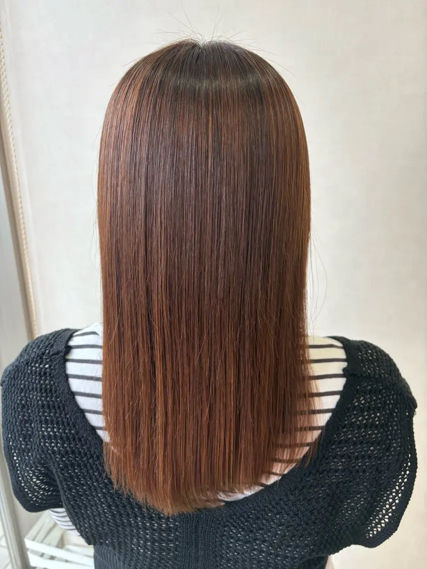 🎀縮毛矯正モデル🎀 ⚠️注意事項必須⚠️の写真