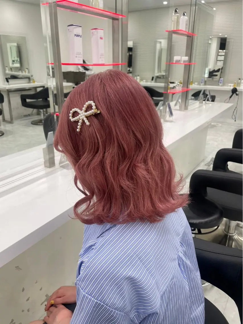 ミディアム カラー 💗トレンドモテヘア Natsumi 💗のヘアスタイル