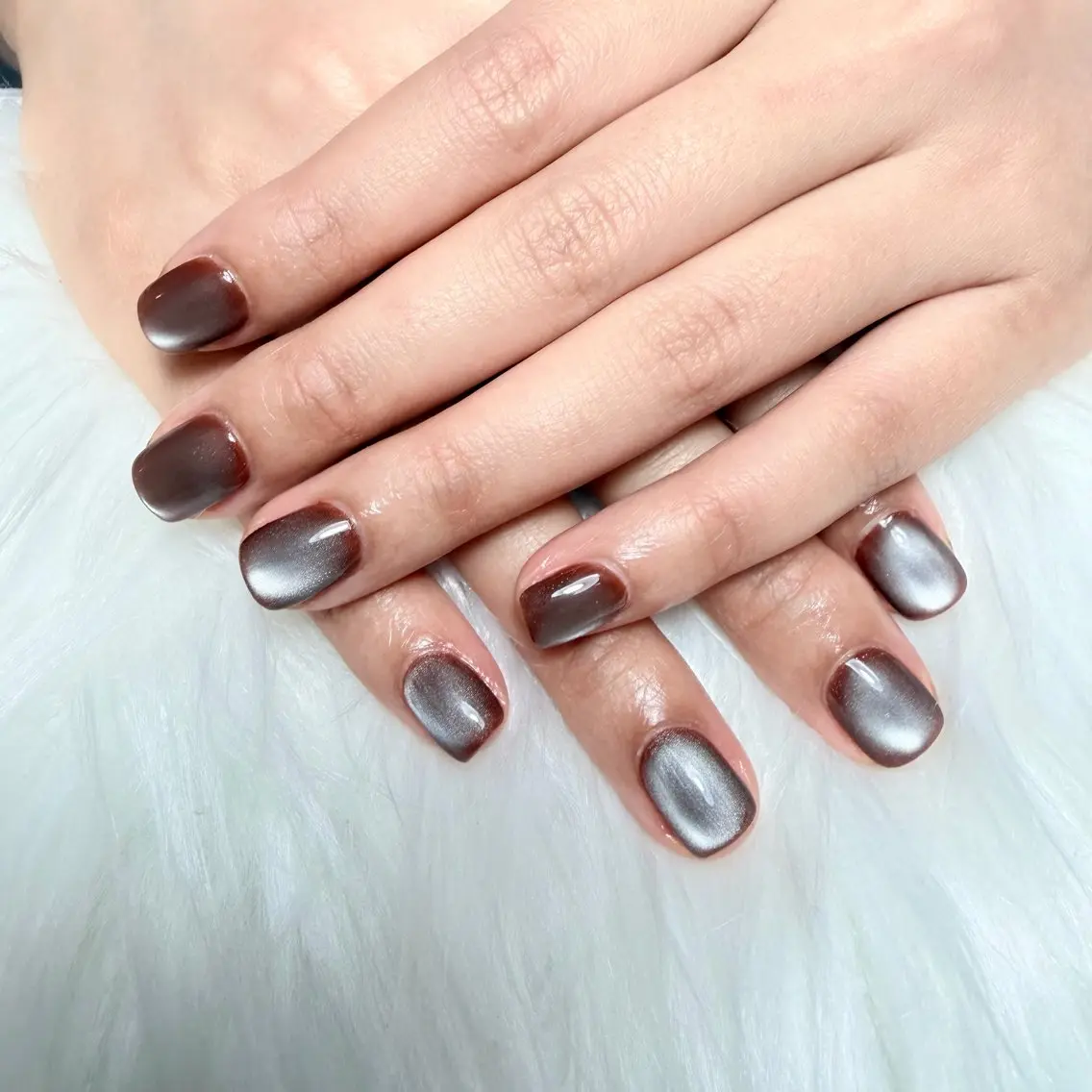 ネイル アートネイル 成人式 ジェルネイル ニュアンスネイル ネイルチップ Kora Nailのネイルデザイン