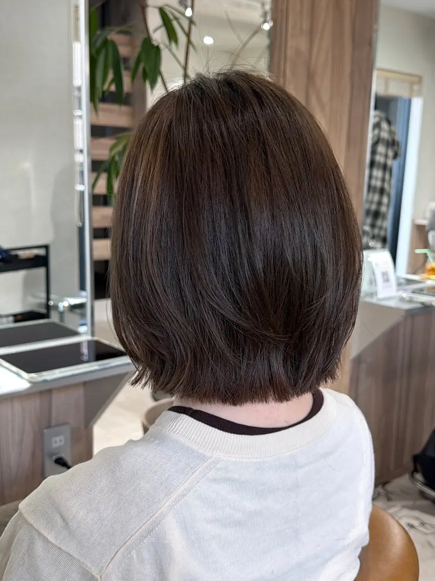ミディアム カット トリートメント 🎀似合わせカット/ ボブ/佐瀬千枝🎀のヘアスタイル
