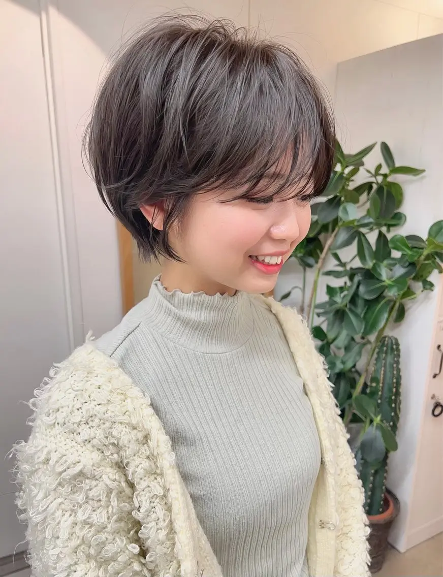 ショート ひなた🐶表参道📍 似合わせカット💫のヘアスタイル