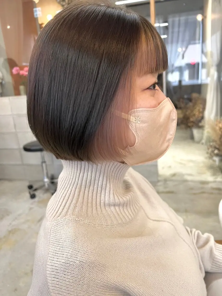 ショート カット ヘアカラー トリートメント 名古屋/久屋大通 /不破新のヘアスタイル