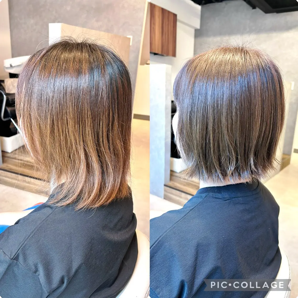 ショート カラー イルミナカラー カット ヘアカラー 山田 守のヘアスタイル