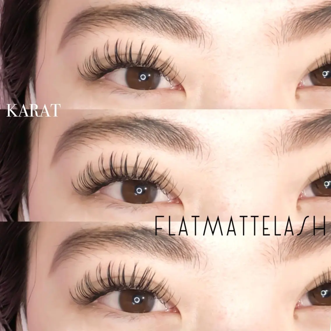 マツエク・マツパ ★KAEDE★伊勢崎 【KARAT】のマツエク・マツパデザイン