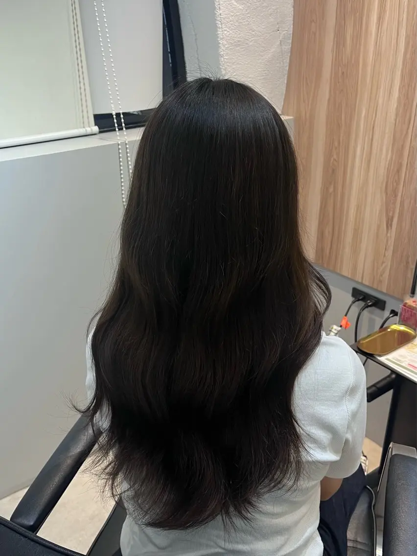 ロング カラー ブラウンカラー ioe  三宮 / 羽海のヘアスタイル