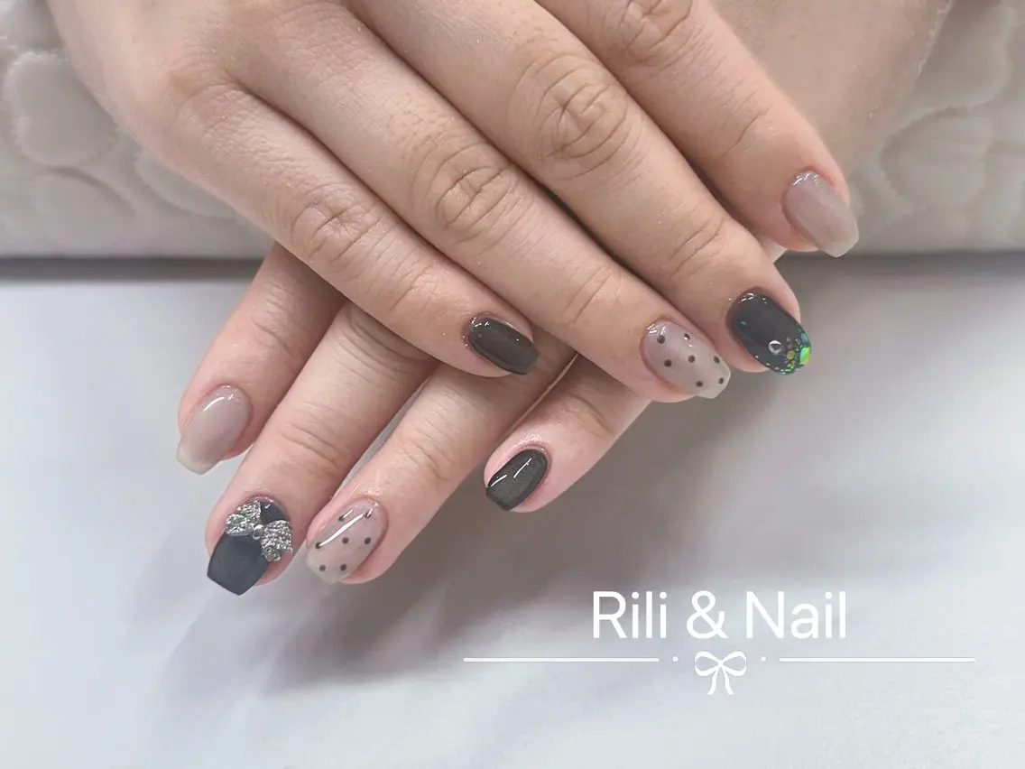 ネイル ハンドネイル Rili🌸Nail かなのネイルデザイン