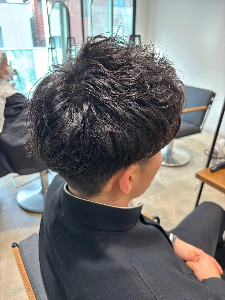 ショート パーマ メンズ みつけ／メンズカット メンズパーマのヘアスタイル