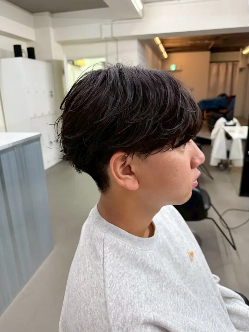 ショート 無料メンズカット モデル渋谷／はるとのヘアスタイル