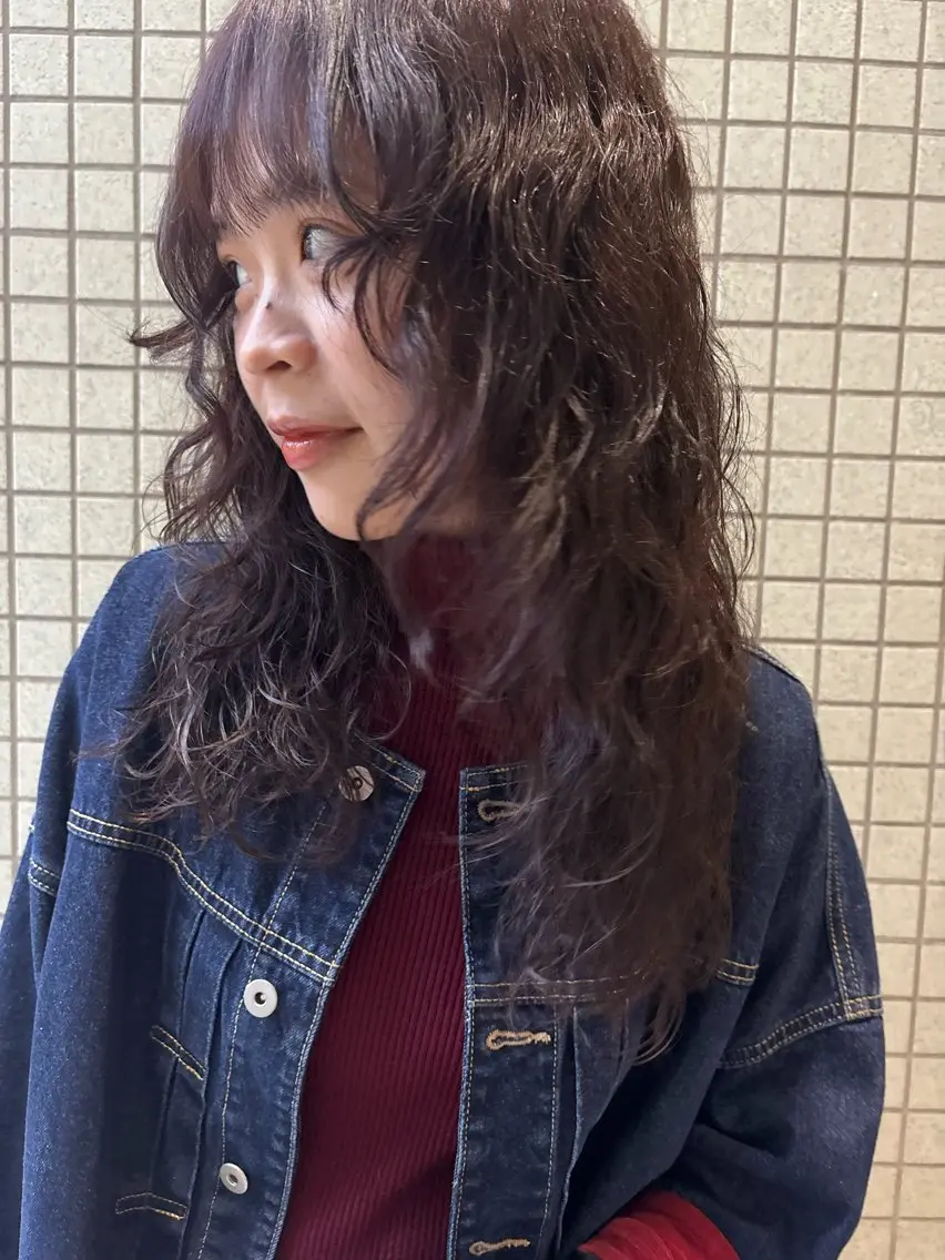 パーマの写真