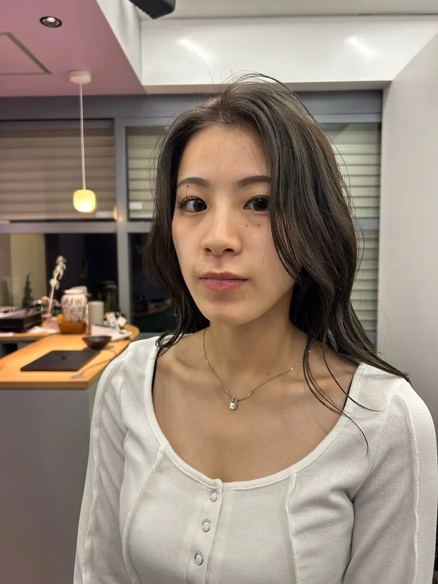 ロング カラー ヘアアレンジ 透明感カラー 外国人風カラー 広美◎ <hiromi>のヘアスタイル