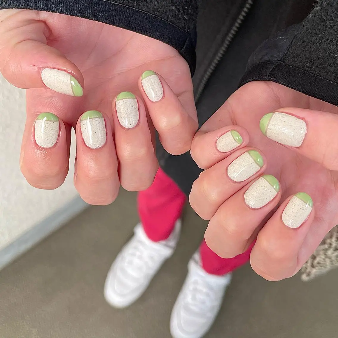 ネイル フレンチネイル ハンドネイル Nailsalon BLOOM🌷 山崎のネイルデザイン
