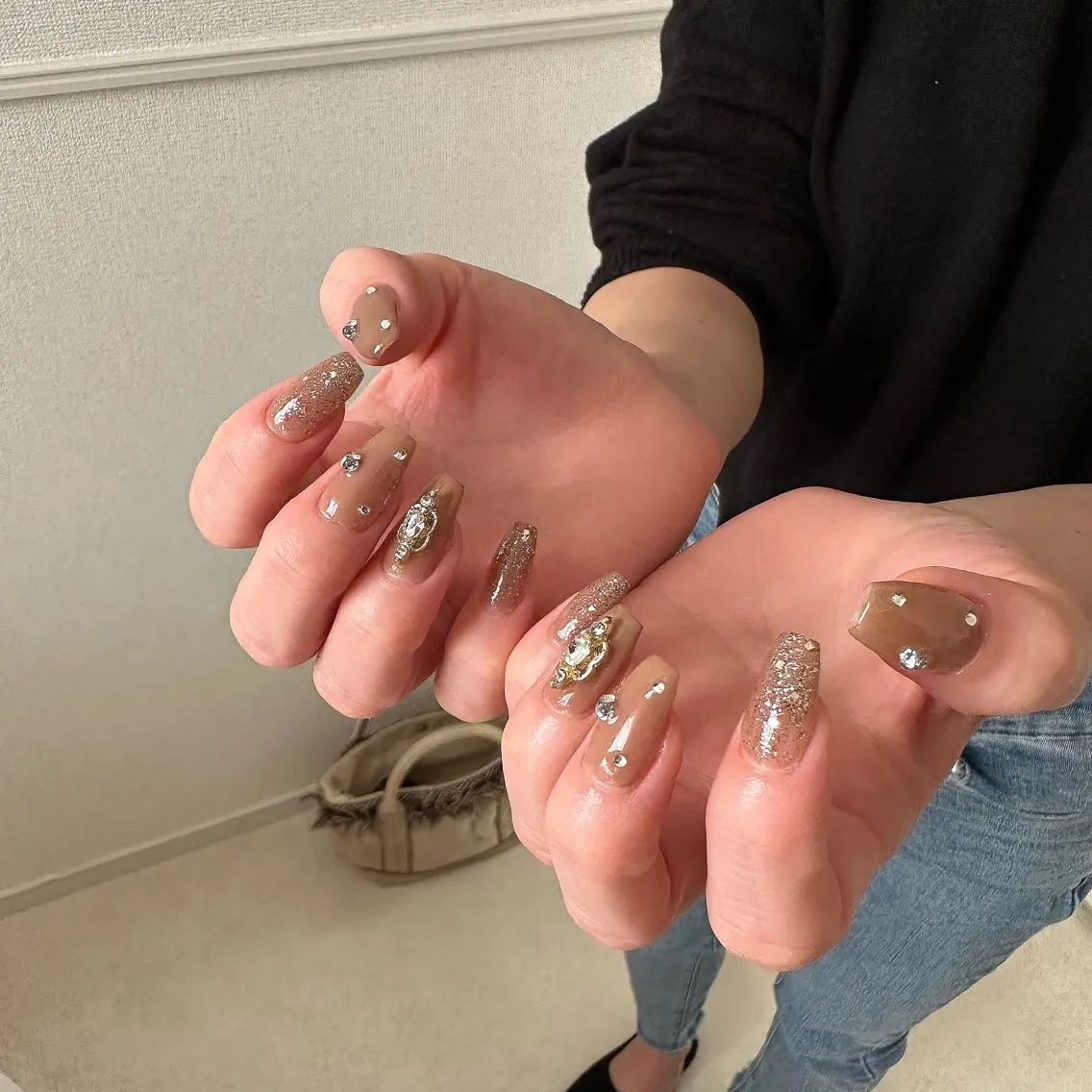 ミディアム 🦋Nail Amo🦋のネイルデザイン
