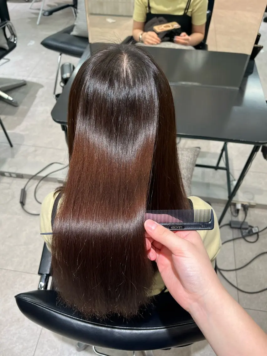 ロング トリートメント FILMS せんのヘアスタイル