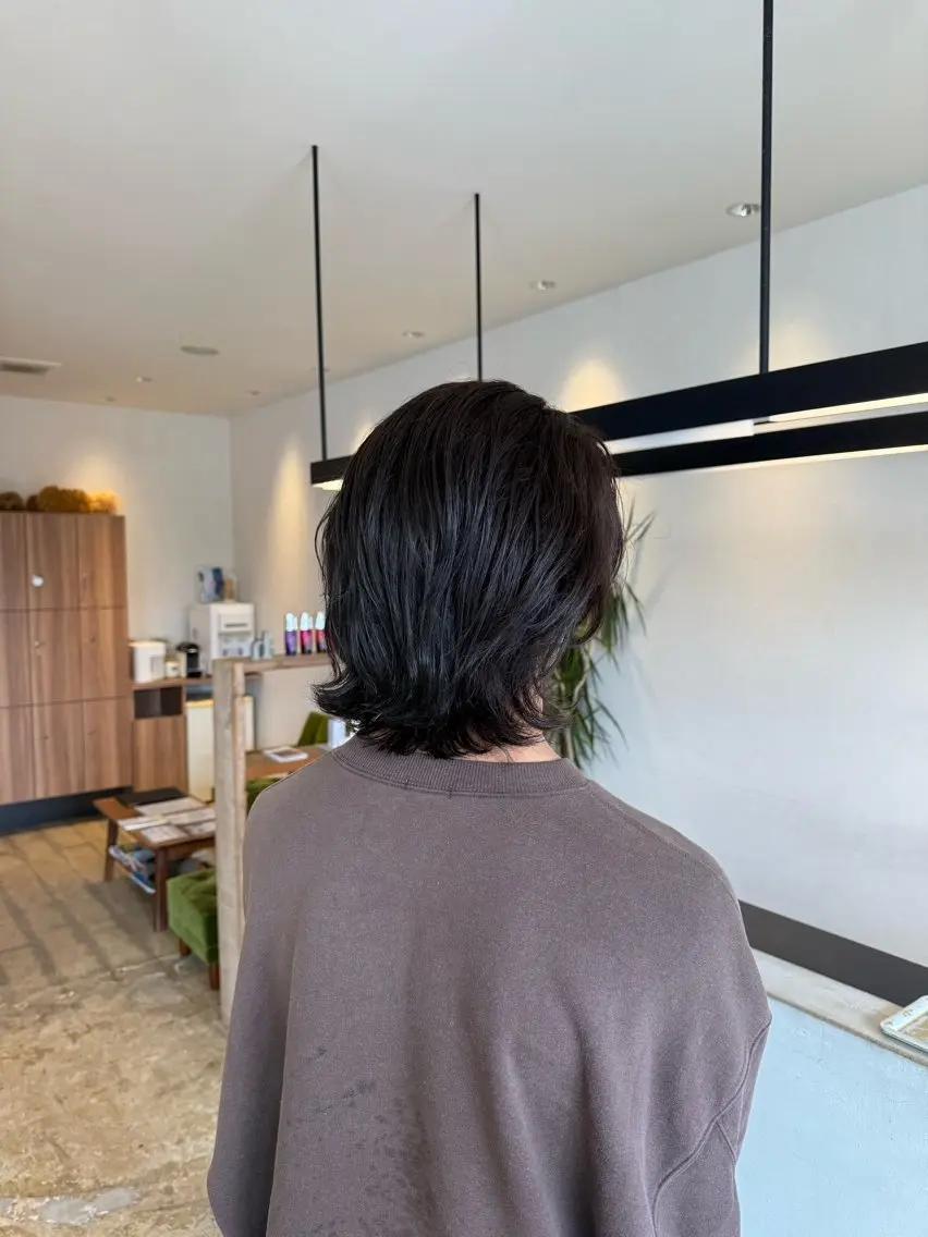 カラー メンズ ヘアカラー 小宮山 桃加のヘアスタイル