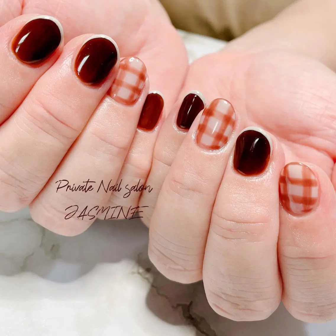 ネイル フレンチネイル Nail salon JASMINEのネイルデザイン