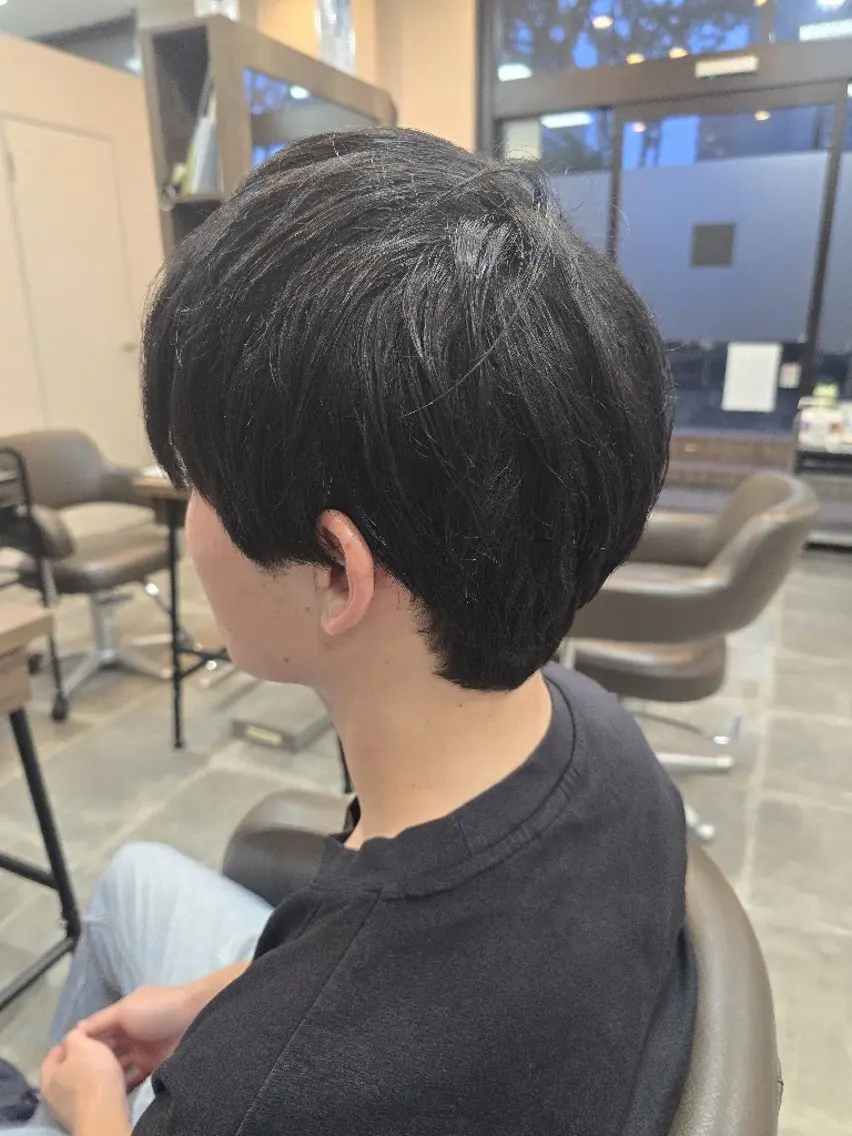 ショート メンズ メンズハイライト メンズインナーカラー メンズパーマ ハイライト 髪質改善 カット ヘアセット 石川(park) ジェウンのヘアスタイル