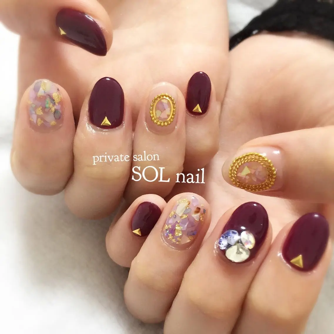 ネイル ハンドネイル SOL NAILのネイルデザイン