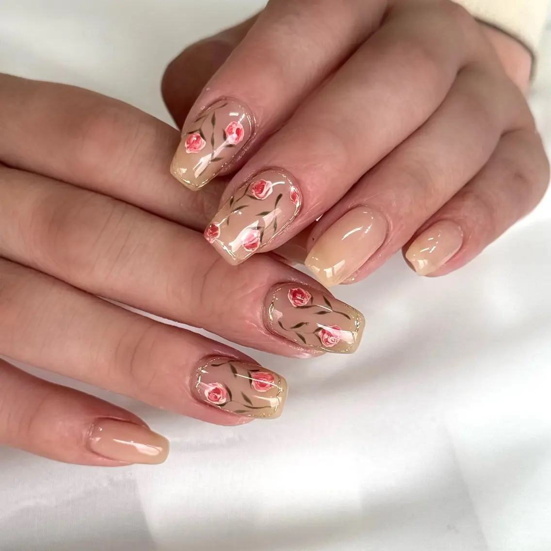 ネイル 持ち込み ハンドネイル HARUKA ネイリスト福岡/薬院のネイルデザイン