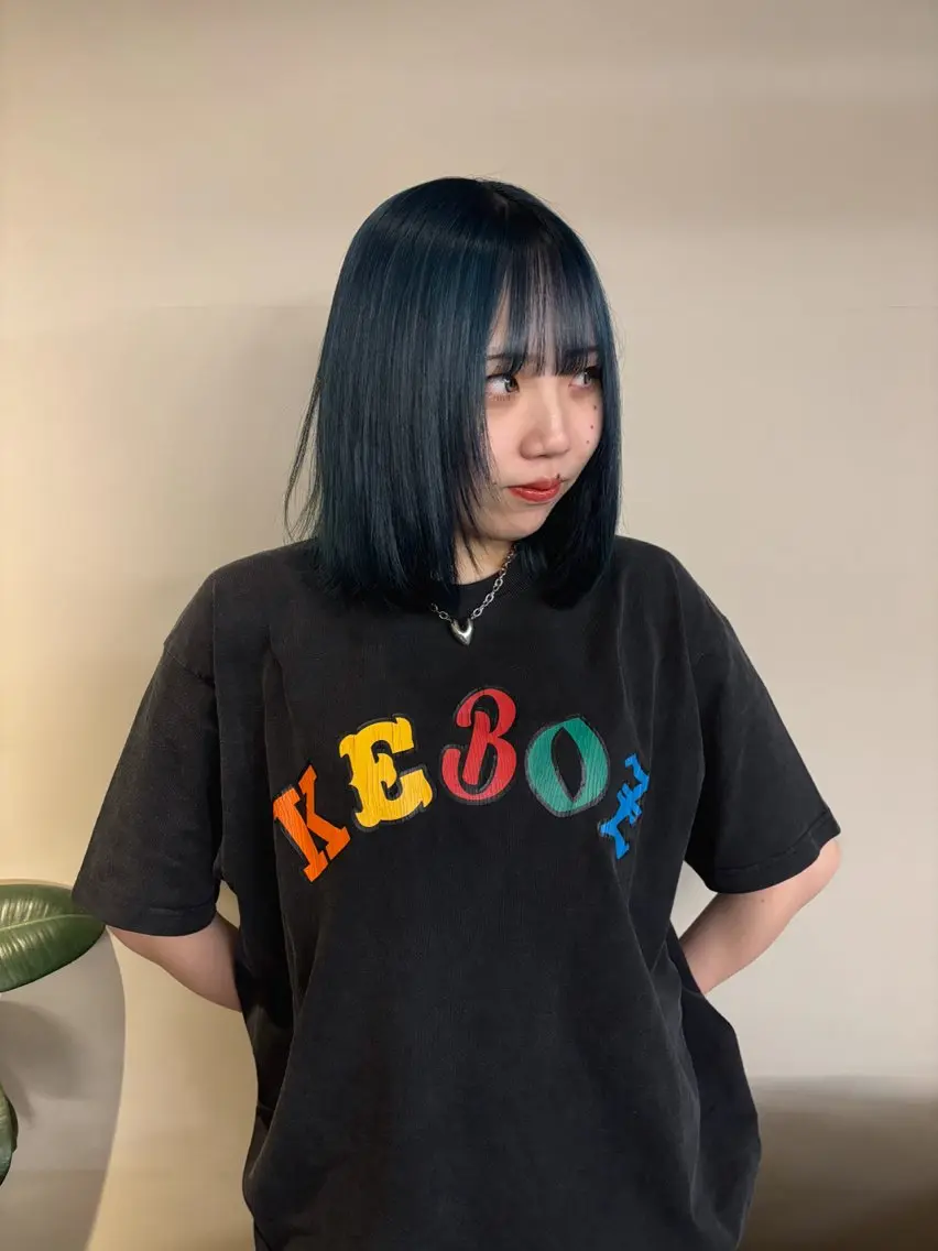 ミディアム ヘアカラー ゼロヘアーガーデン むらなかあやね🐰ᩚのヘアスタイル