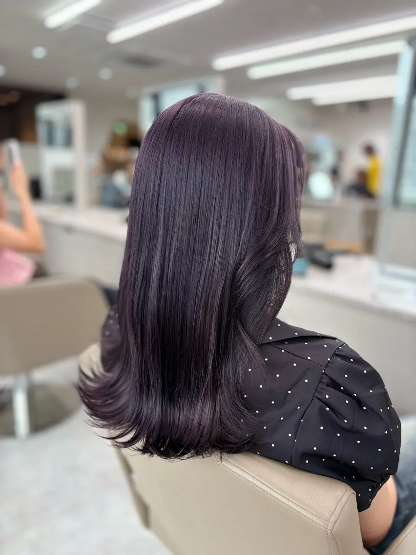 カラー ヘアカラー トリートメント ハイトーン/モテ髪 🎀hina🎀のヘアスタイル