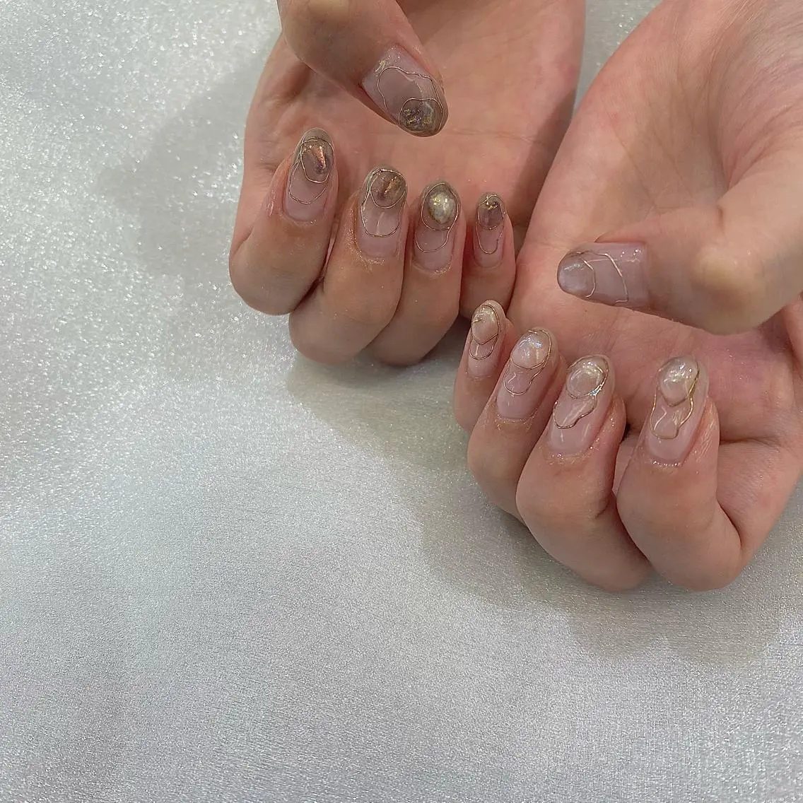 ネイル ハンドネイル 鶴田୨ৎmaison de NALIのネイルデザイン
