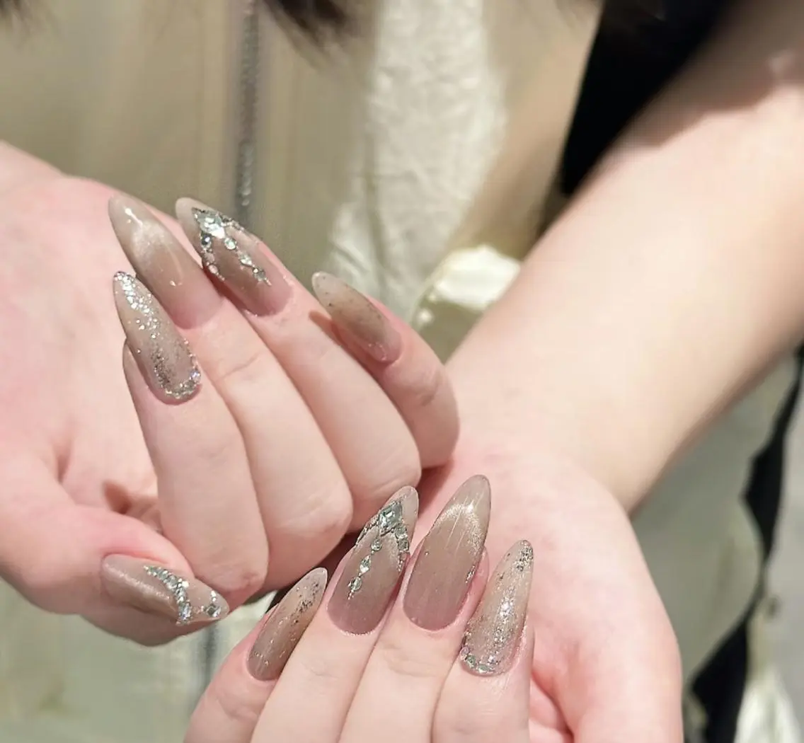 ネイル ハンドネイル ハンドケア 🍑 momo_nailのネイルデザイン