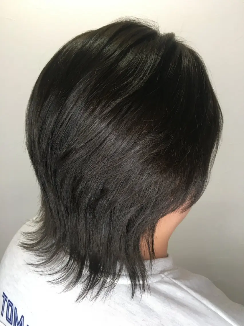 ショート カラー ヘアカラー 横路 めぐみのヘアスタイル