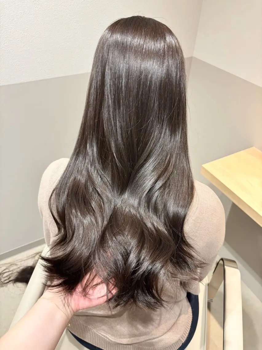 ロング ami🎀韓国ヘア 🎀髪質改善のヘアスタイル