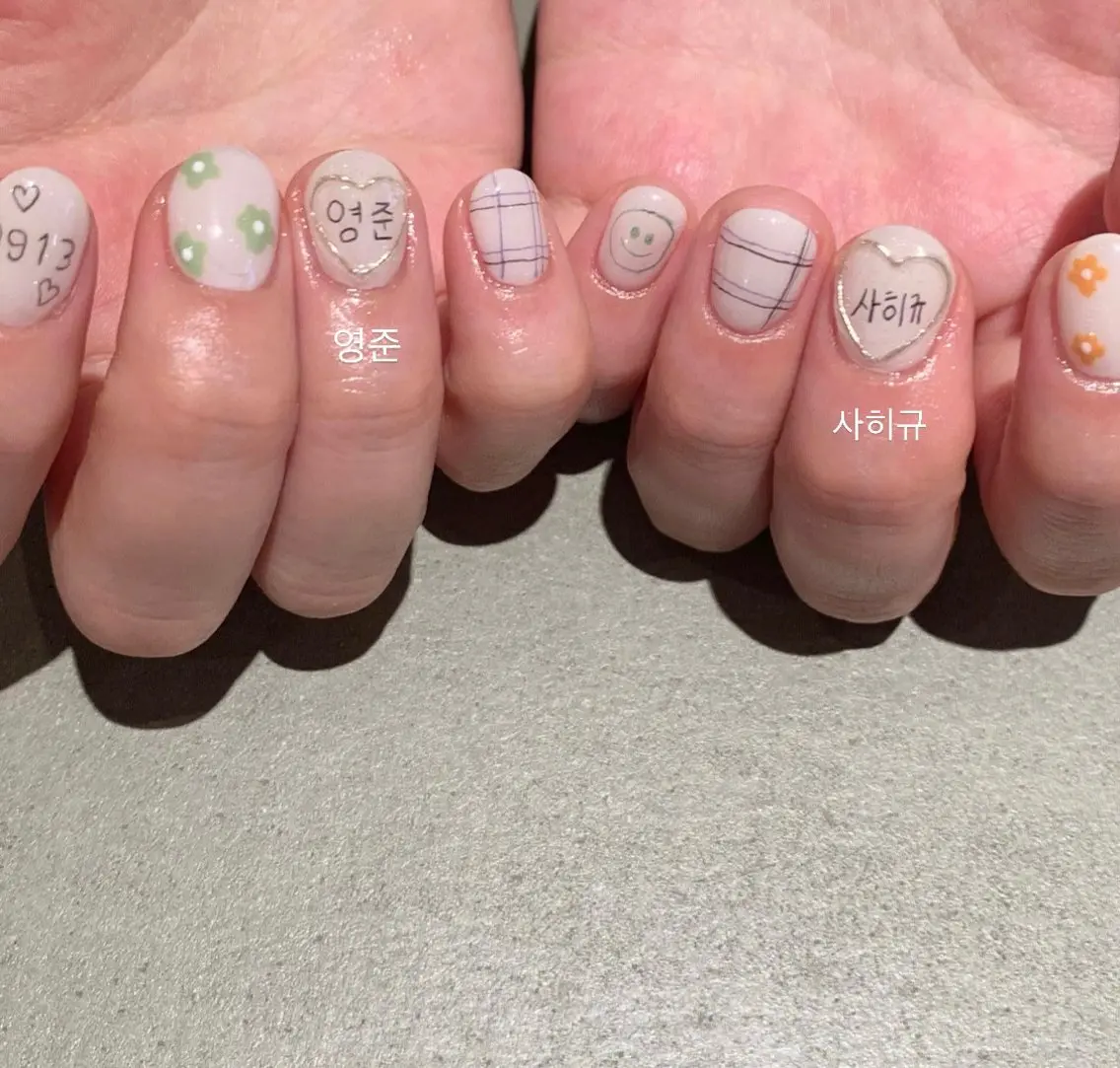 ネイル ハンドネイル にしぐち はるかのネイルデザイン
