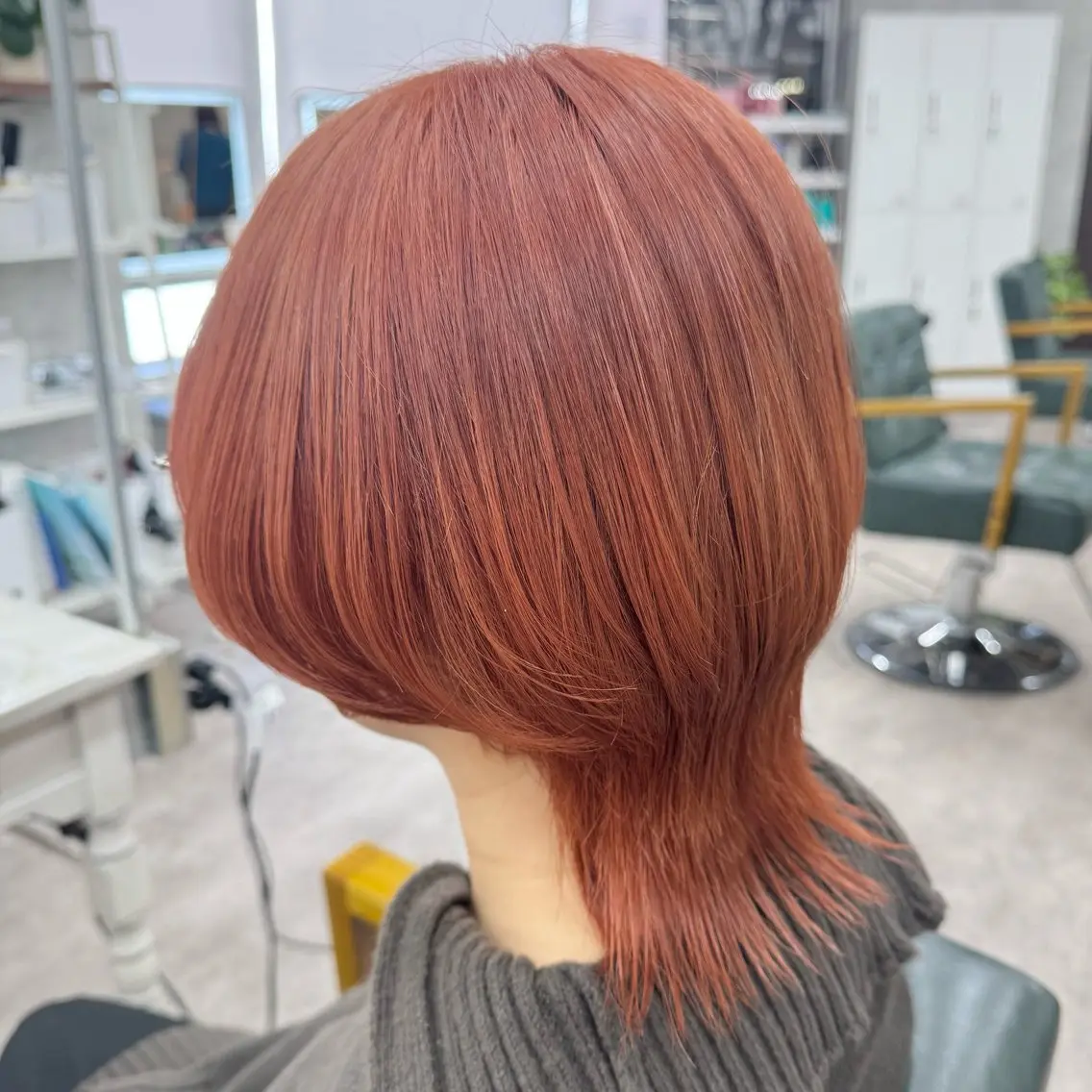 ショート カラー JUNSHIN🦋 ヘアセット／カラーのヘアスタイル