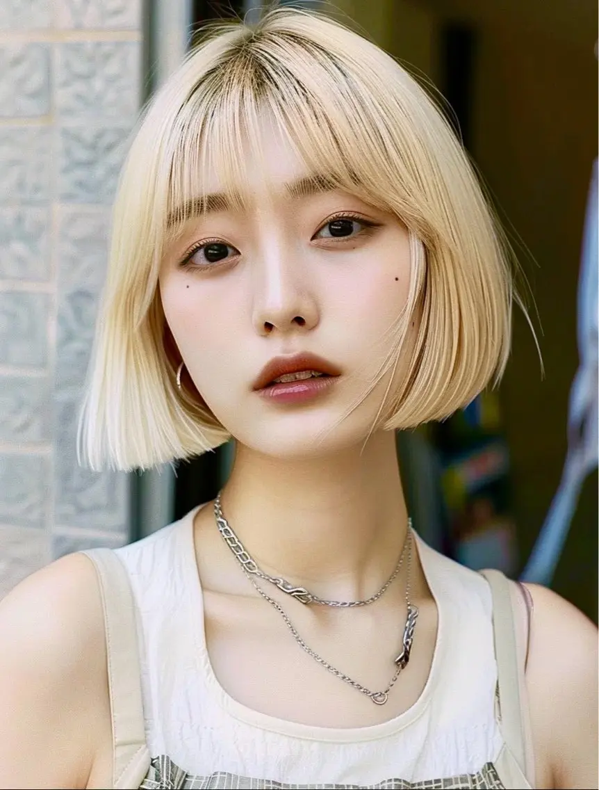 ミディアム カラー 透明感カラー レイヤーカット トリートメント カット ヘアカラー トリートメント 🌿透明感カラー カット/ナツミのヘアスタイル
