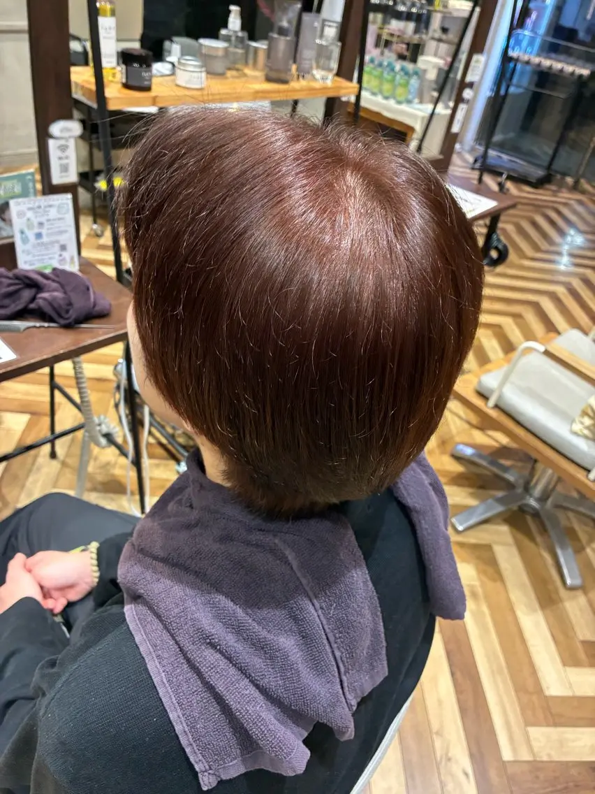 カラー 白澤 流輝のヘアスタイル