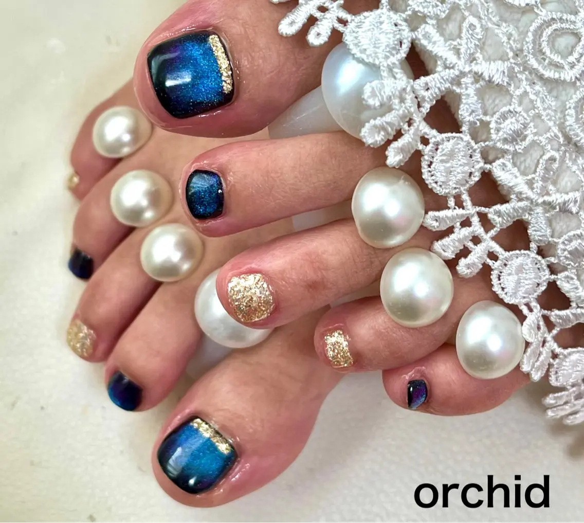 ネイル orchid ♡オーキッドのネイルデザイン