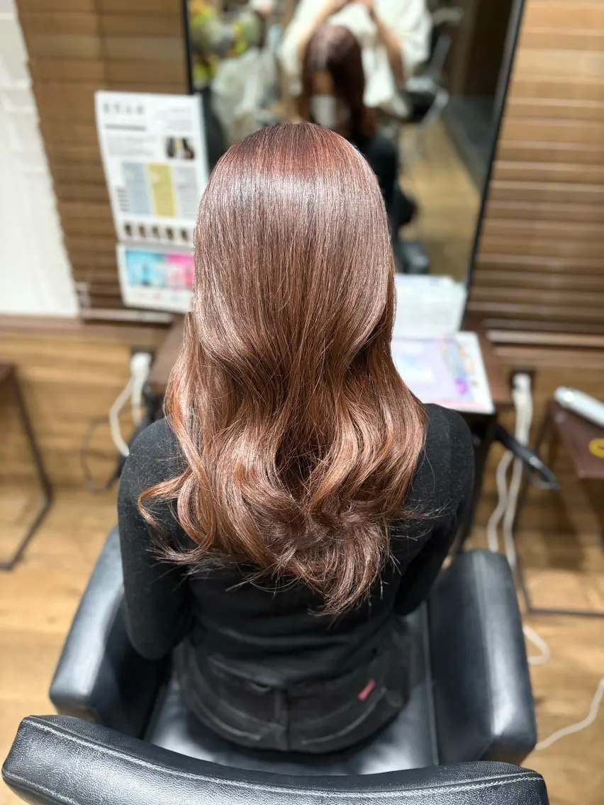 ロング カラー ブリーチ ダブルカラー ヘアカラー ❤️‍🔥ベージュカ ラー❤️‍🔥まゆかのヘアスタイル