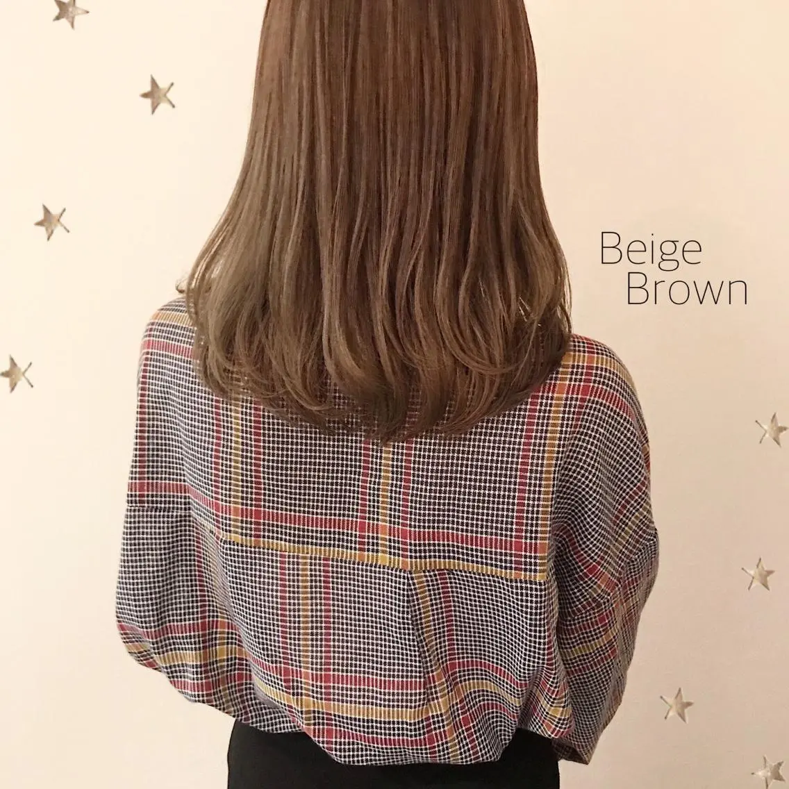 セミロング カラー 市川 千夏のヘアスタイル