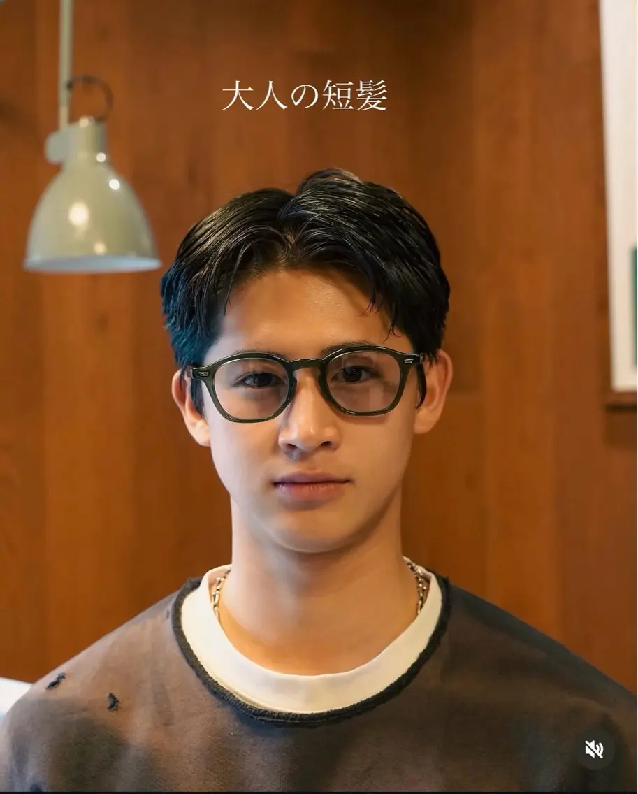パーマ メンズ メンズ似合わせ タチカワユウキのヘアスタイル