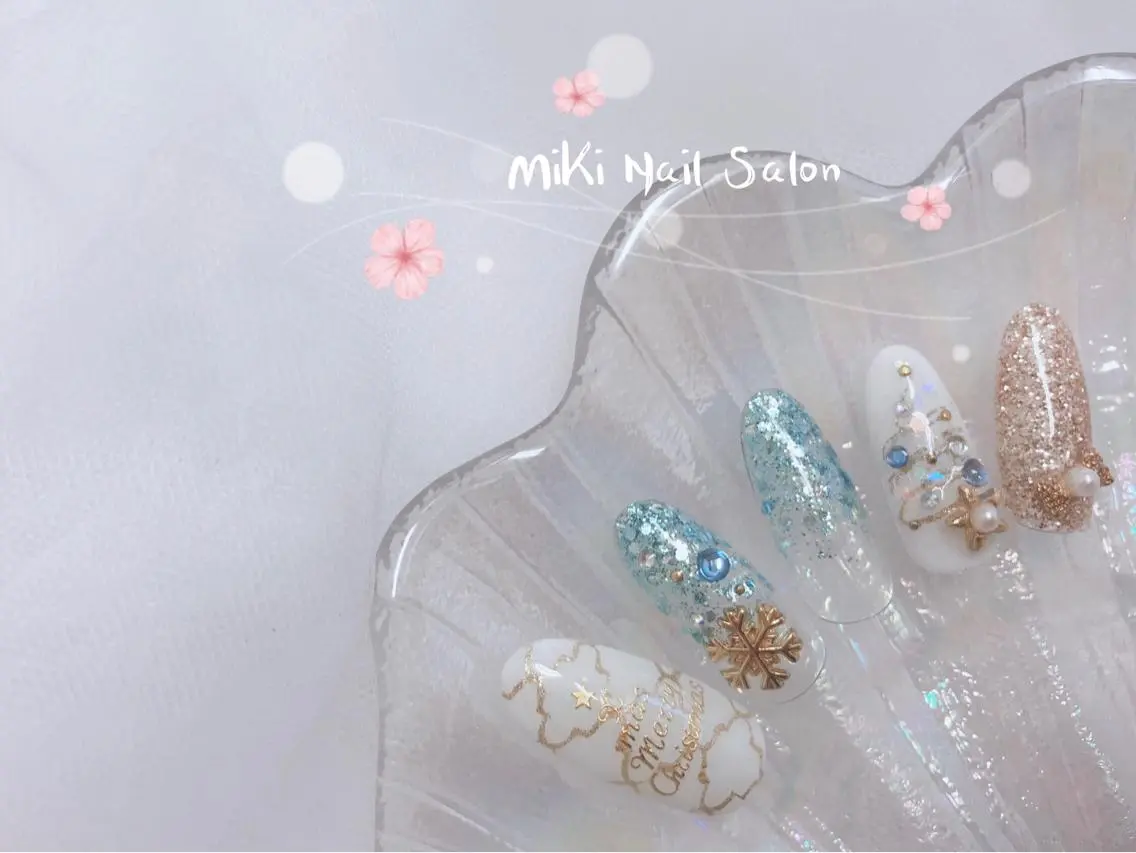 ネイル MiKi Nai池袋 長さだし得意のネイルデザイン