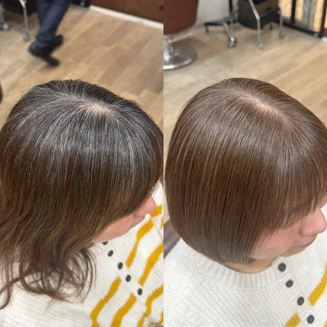 ショート カラー 石井 陽海のヘアスタイル