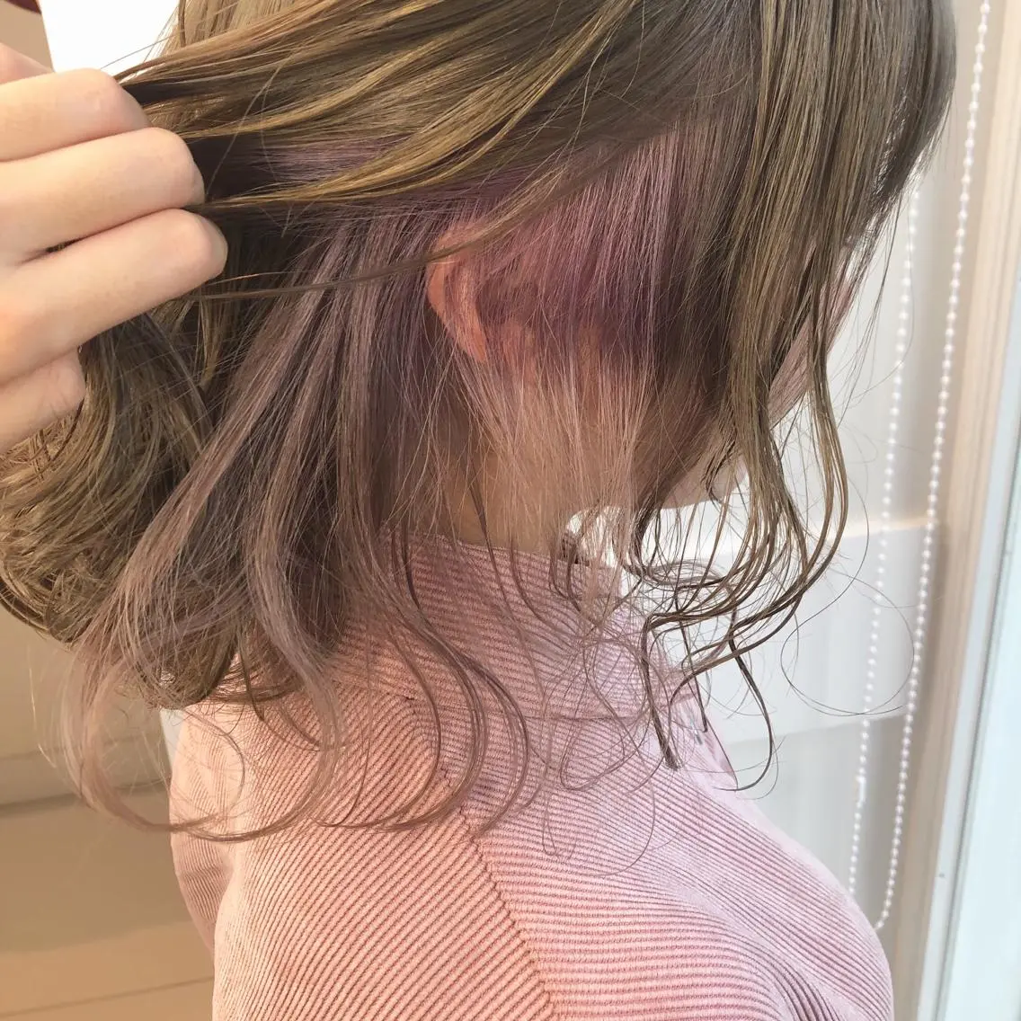 ミディアム ヘアカラー sano sayakaのヘアスタイル