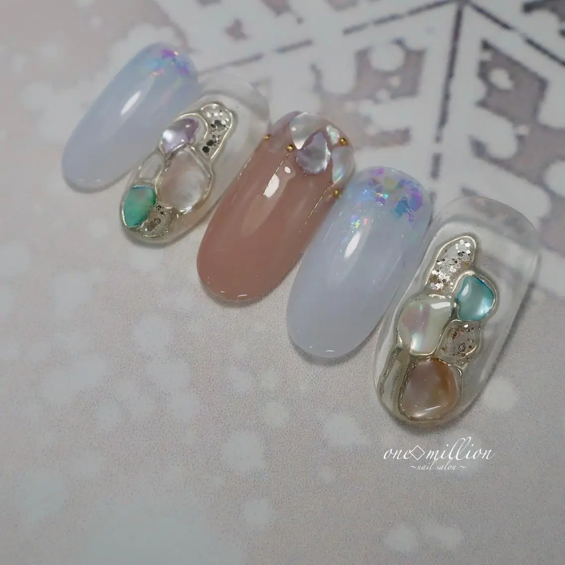 ネイル nail salon ワンミリオンのネイルデザイン