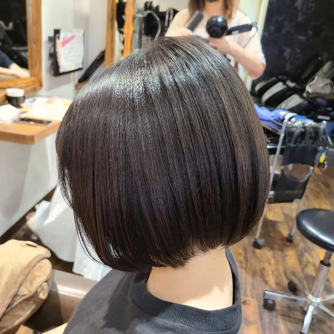 ショート 髪質改善 トリートメント カット トリートメント 大熊 智也のヘアスタイル