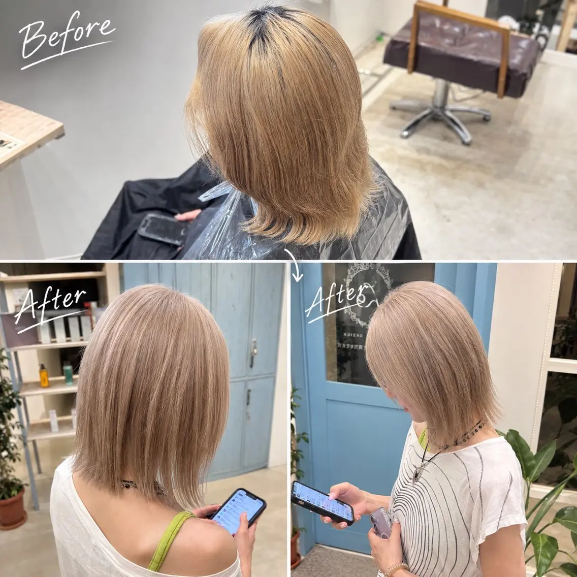 ミディアム ヘアカラー 鈴木 朔弥/一宮のヘアスタイル