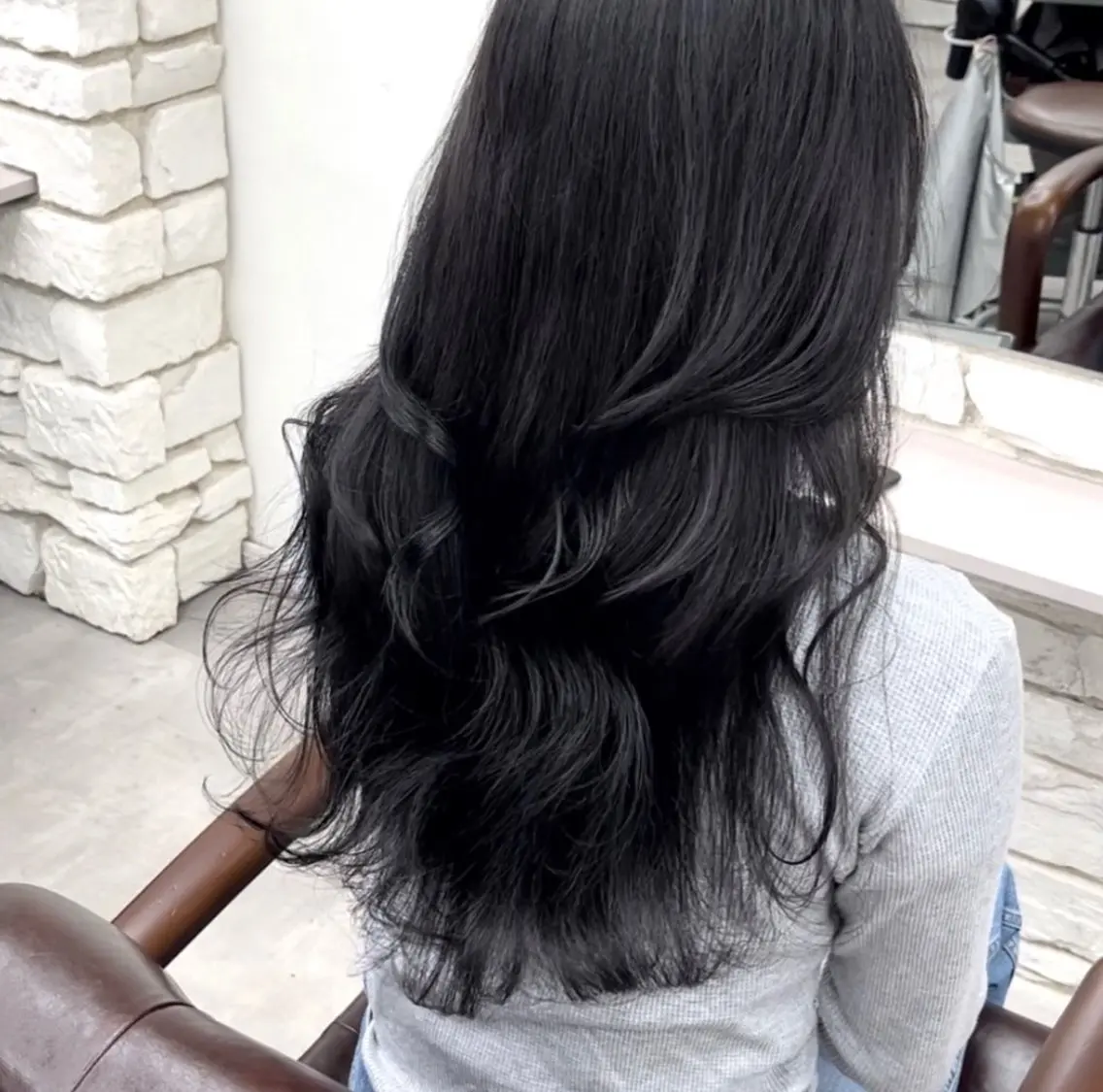 ロング カラー カット ヘアカラー トリートメント 似合わせ美髪ヘア✨ 天王寺.阿倍野🌈のヘアスタイル