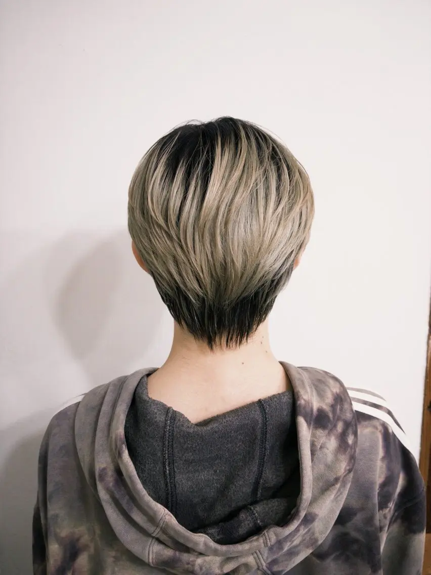 ショート メンズ メンズブリーチ メンズハイトーン 似合わせカット ヘアカラー トリートメント Hina/髪質改善/ 艶髪カラー/縮毛矯正のヘアスタイル