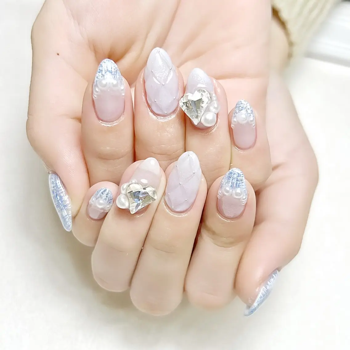 セミロング rouse nail RISATOのネイルデザイン