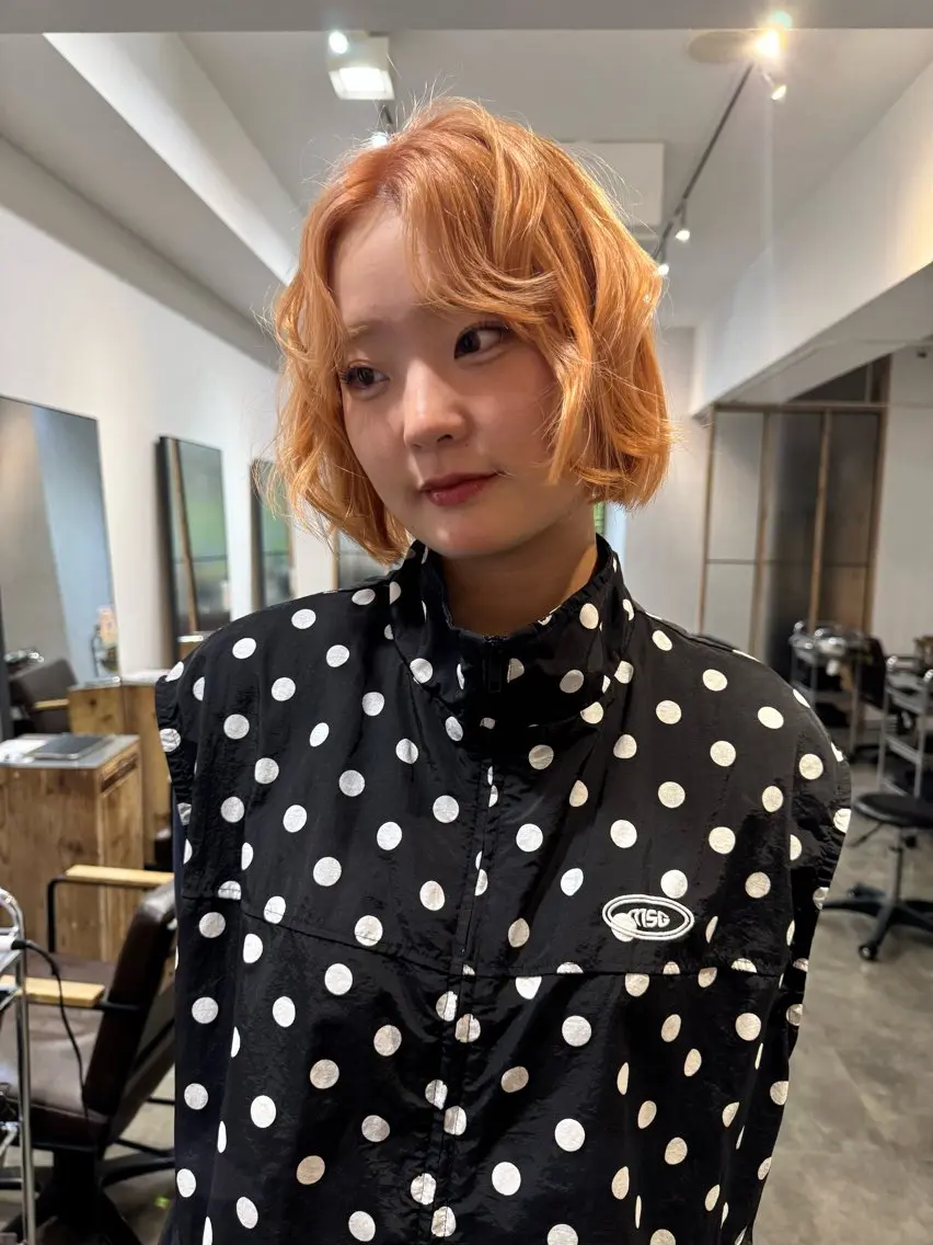 カラー カット ヘアカラー 阿部 ことみ /ヘアアレンジのヘアスタイル